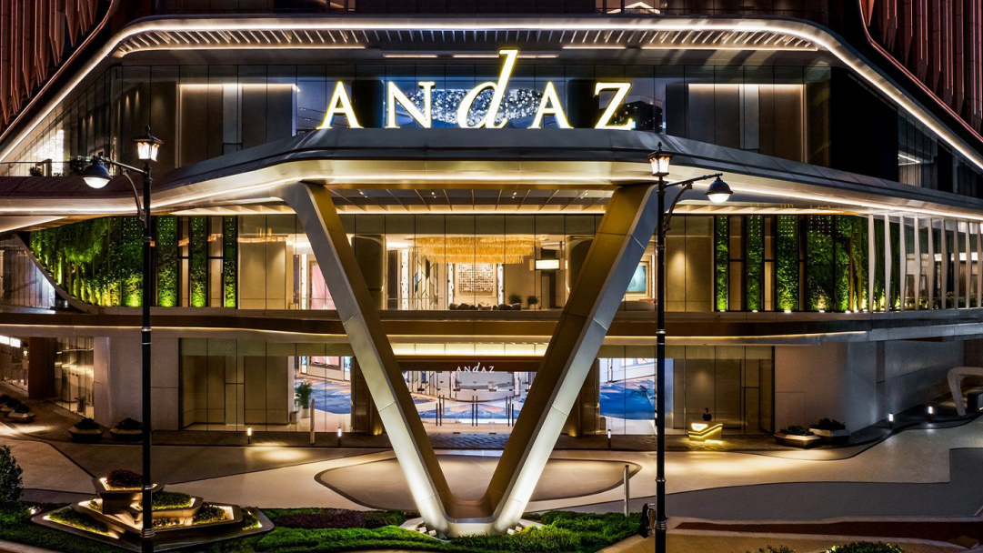 Andaz hotel entrance